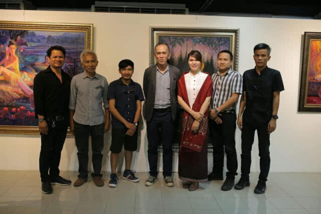 เปิดนิทรรศการภาพวาด "สาวอีสาน"สุดยิ่งใหญ่โดย สิริรัตน์ฎา น้อยวิชัย ศิลปินหญิงแห่งกาฬสินธุ์