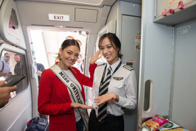 "กัปตันน้อด ชนันภรณ์" MUT2005 บินส่งเหล่าสาวงามมิสยูนิเวิร์ส 2018 เก็บตัวกระบี่