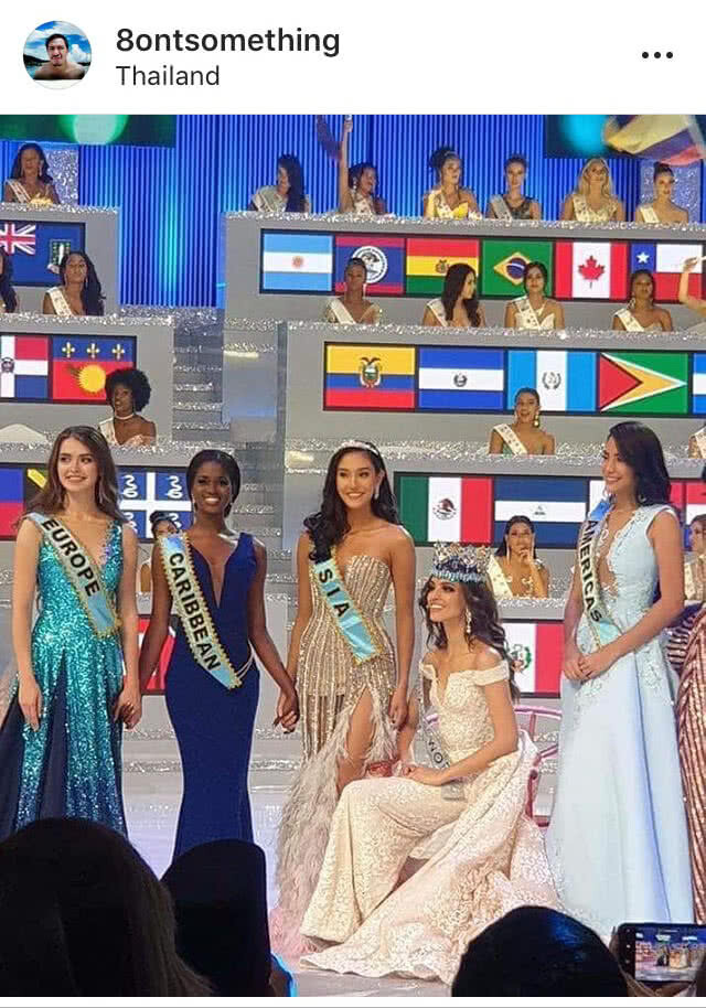 คนแรกของไทย! นิโคลีน คว้ารองอันดับ 1 Miss World 2018