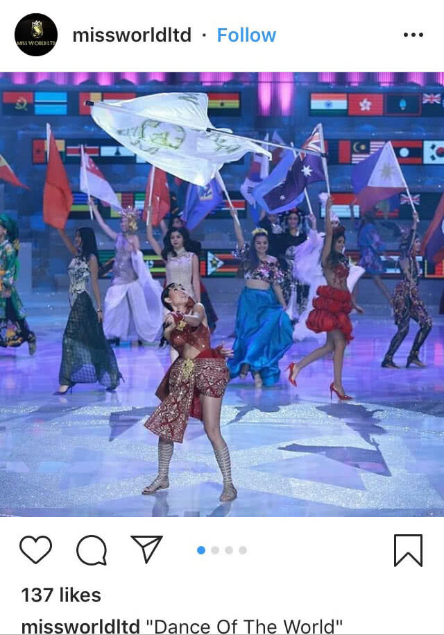 คนแรกของไทย! นิโคลีน คว้ารองอันดับ 1 Miss World 2018