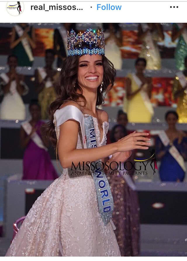 คนแรกของไทย! นิโคลีน คว้ารองอันดับ 1 Miss World 2018