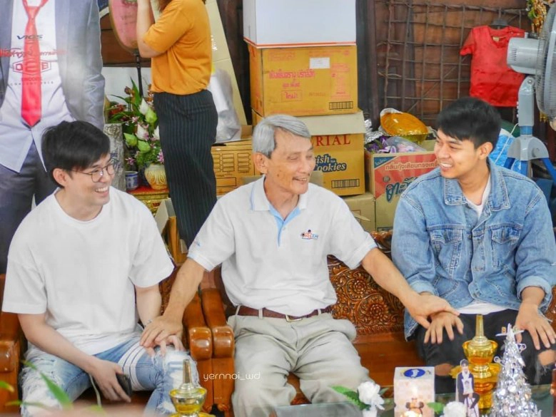 ไม่มีวันไหนไม่คิดถึง!!! "แดน-บีม" ทำบุญ 11 ปี การจากไปของ "บิ๊ก"