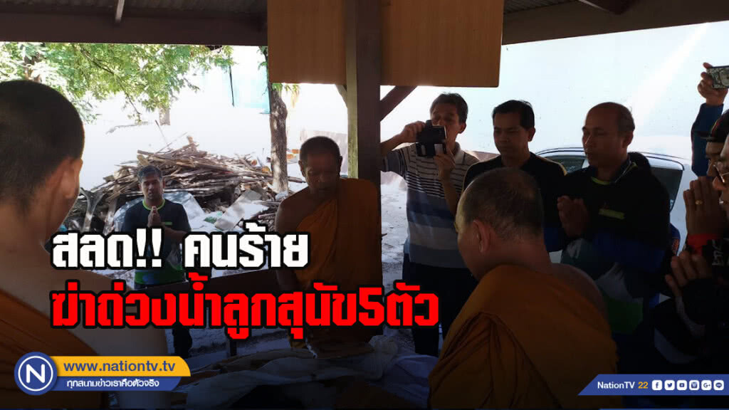 คนร้ายฆ่าถ่วงน้ำลูกสุนัข5ตัว ป่วนงานปั่นอนุรักษ์ราชบุรี คนร้ายฆ่าถ่วงน้ำลูกสุนัข5ตัว ป่วนงานปั่นอนุรักษ์ราชบุรี