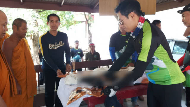 คนร้ายฆ่าถ่วงน้ำลูกสุนัข5ตัว ป่วนงานปั่นอนุรักษ์ราชบุรี