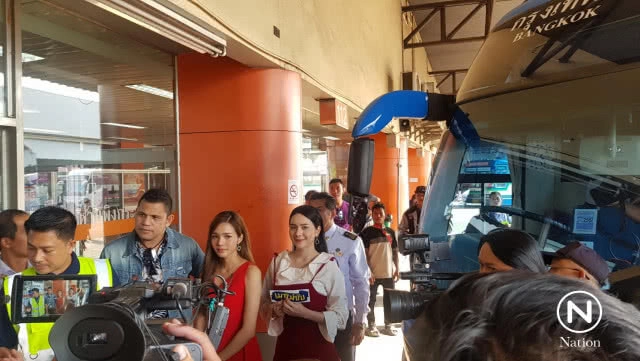 "บ่าววี-ต้นข้าว-เพลง" ร่วมรณรงค์ปีใหม่ ปลอดภัย เมาไม่ขับ ตรวจจับแอลกอฮอล์