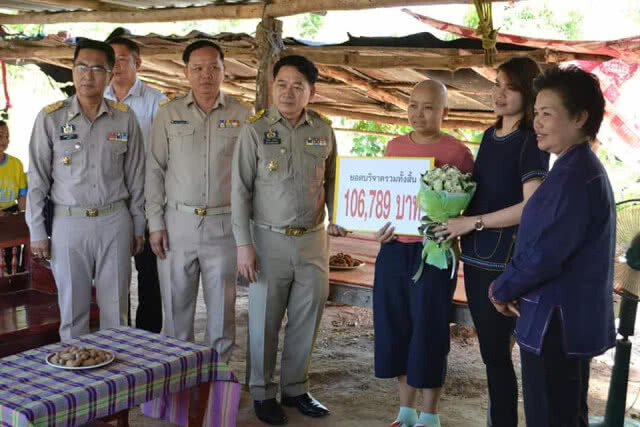 "เฮียจก"  ประมูลภาพ 70,000 บาท ช่วยน้องแพรว ผู้ป่วยมะเร็งเม็ดเลือดขาว