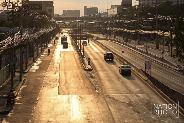 กรุงเทพฯถนนโล่ง