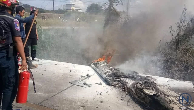 นักบินพิการแอฟริกาใต้บินรอบโลกเครื่องตกที่ชลบุรี