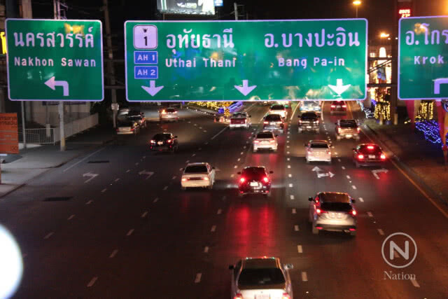 ปากน้ำโพมุ่งหน้าเข้ากรุงฯ รถแน่นทุกเส้นทาง