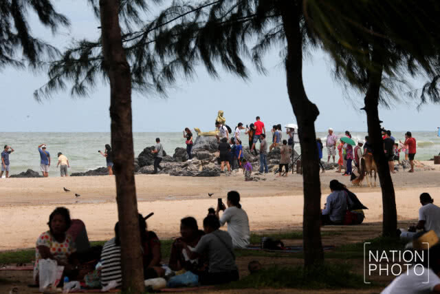 สงขลาปัก"ธงแดง"เตือนภัยพายุ"ปาบึก"
