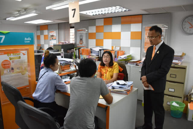 ธอส.พิษณุโลกเปิดให้ผู้จองสิทธิยื่นขอสินเชื่อเป็นวันแรกในโครงการบ้านล้าน