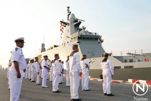 กองทัพเรือขึ้นระวางประจำการ "เรือหลวงภูมิพลอดุลยเดช"