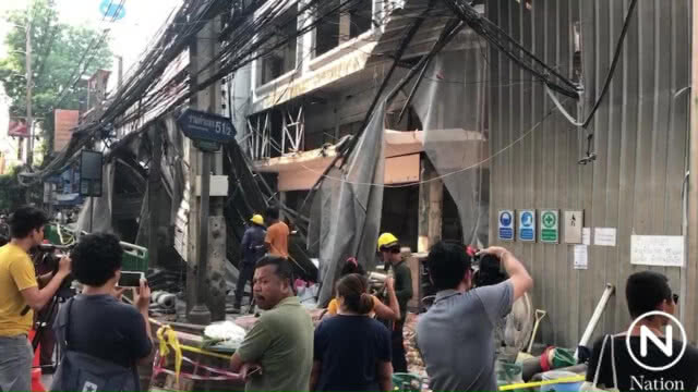 ตำรวจรุดสอบเหตุอาคารถล่มย่านรามคำแหง ผู้บาดเจ็บสามารถเรียกร้องสิทธิได้ทั้ง "อาญาและแพ่ง"