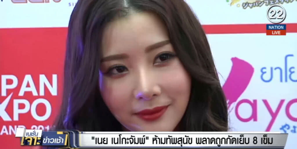 "เนย เนโกะจัมพ์" ห้ามทัพหมา พลาดถูกกัดเย็บ 8 เข็ม "เนย เนโกะจัมพ์" ห้ามทัพหมา พลาดถูกกัดเย็บ 8 เข็ม