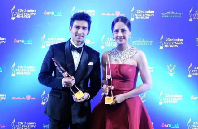 "นก-ก๊อต" คว้ารางวัล "Asian Television Awards 2018"