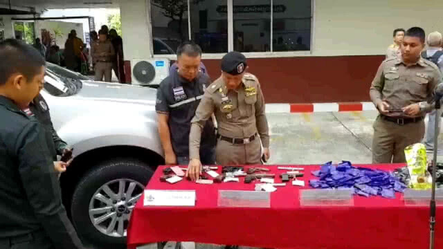 ตำรวจภาค 7 แถลงผลจับยาบ้านับแสนเม็ดและอาวุธปืนเพียบ