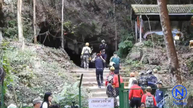 เริ่มเก็บกู้อุปกรณ์ใน "ถ้ำหลวง" วันแรก