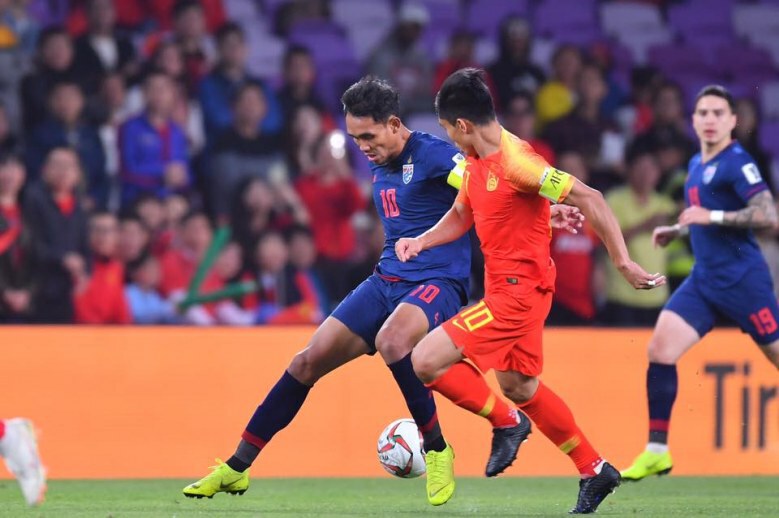 "ไทย" พ่าย "จีน" 1-2 ร่วง 16 ทีมสุดท้ายเอเชียน คัพ