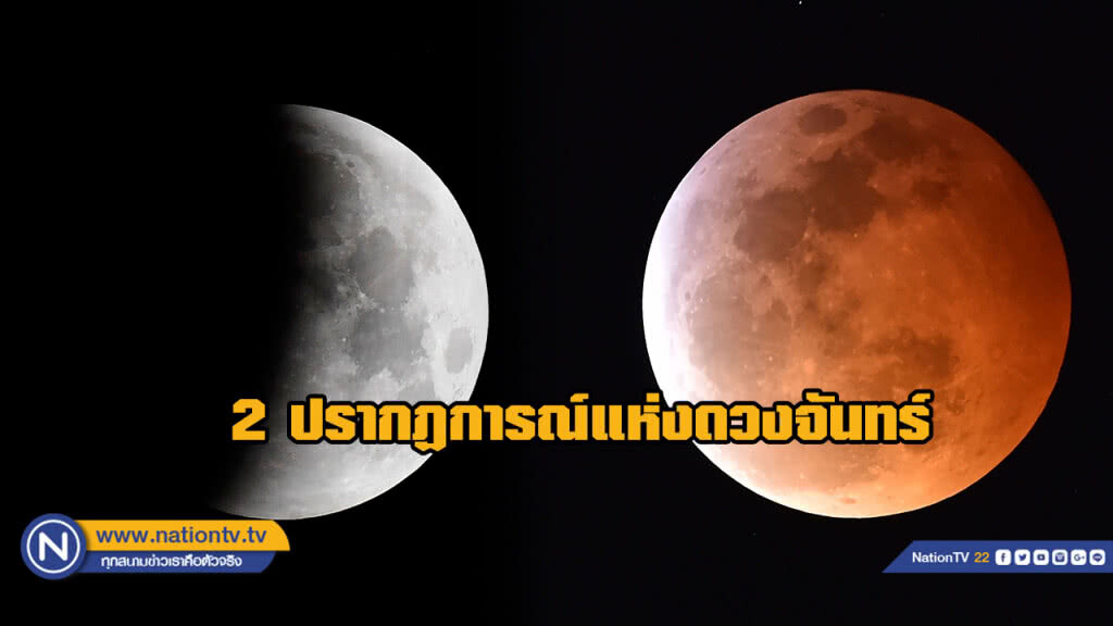 "จันทรุปราคา" เต็มดวงพร้อม "พระจันทร์สีเลือด" ที่สหรัฐฯ "จันทรุปราคา" เต็มดวงพร้อม "พระจันทร์สีเลือด" ที่สหรัฐฯ