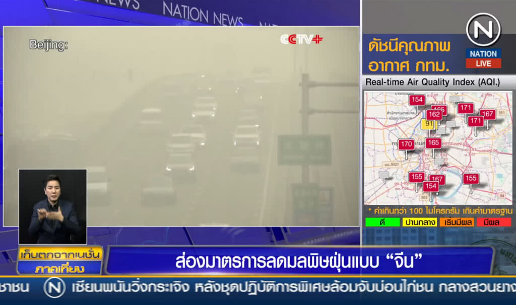ส่องมาตรการลดมลพิษฝุ่นแบบ "จีน"