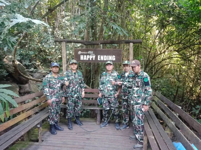 ชุดพญาเสือ บุกยึด Zipline "อีเกิ้ล แทรค" เชียงใหม่