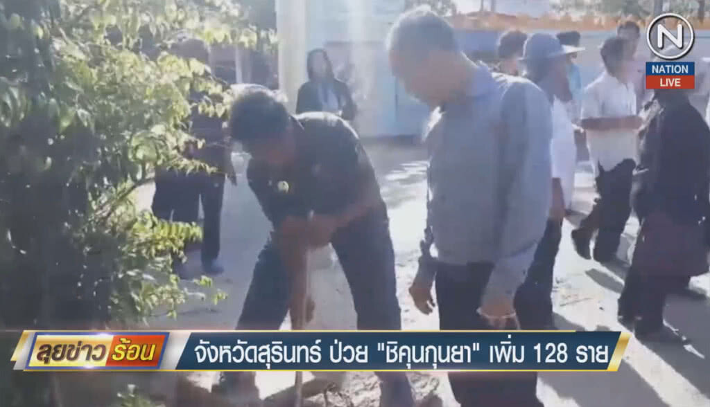 สุรินทร์ป่วย "ชิคุนกุนยา" เพิ่ม 128 ราย สุรินทร์ป่วย "ชิคุนกุนยา" เพิ่ม 128 ราย