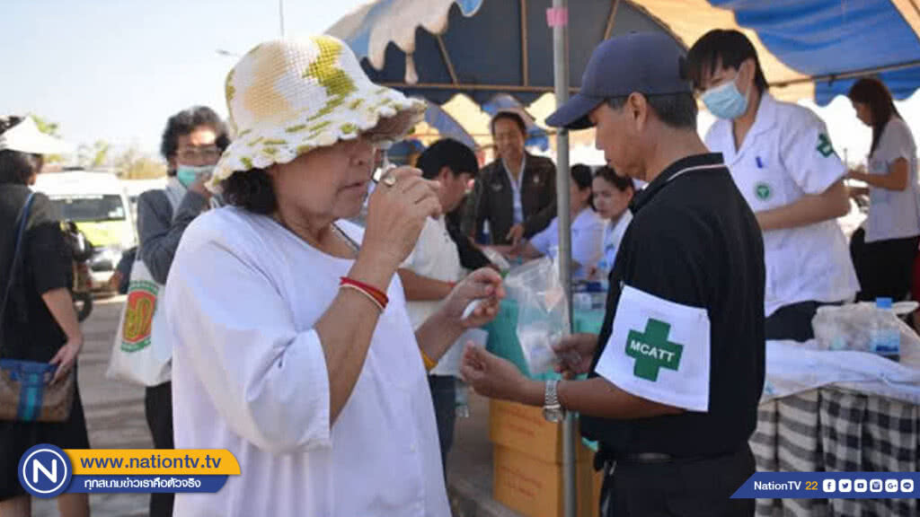 คาดแสนคน​ร่วมพิธี "หลวงพ่อคูณ"  สธ.ห่วงปชช.เกิดภาวะเครียดจากอากาศร้อน ส่งทีมเฝ้าระวังจิตใจ