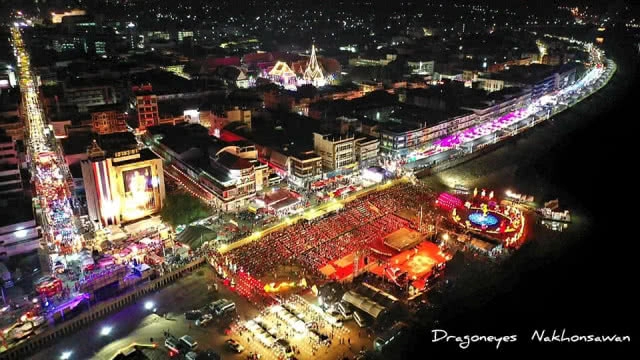 ชมภาพ! ประเพณีตรุษจีนในนครสวรรค์