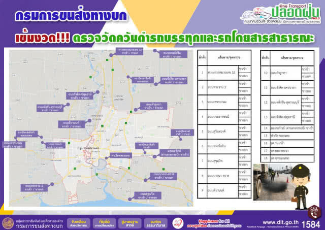 ขนส่งฯ เข้มรถควันดำ ตรวจพบห้ามใช้ทันที