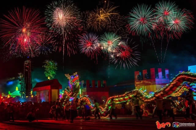 ชมภาพ! ประเพณีตรุษจีนในนครสวรรค์