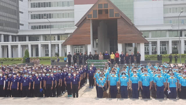 สนง.ปลัดกระทรวงกลาโหม จัด Big Cleaning Day ลดฝุ่น PM 2.5