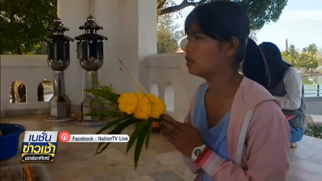 ลูกสาวเดินสายไหว้พระขอให้แม่พ้นจากคุก
