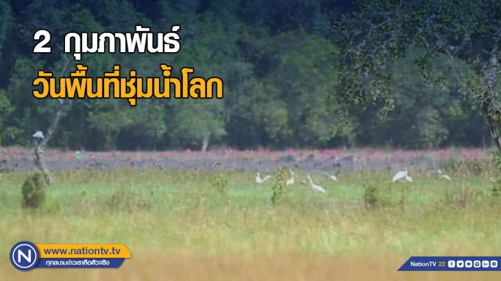 2 กุมภาพันธ์ วันพื้นที่ชุ่มน้ำโลก