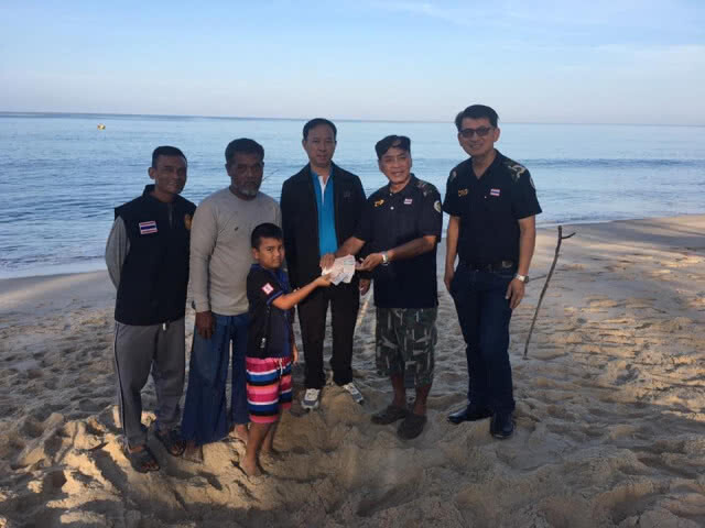พบเต่าทะเลวางไข่ อช.เขาลำปี-หาดท้ายเหมือง ในรอบ 20 ปี