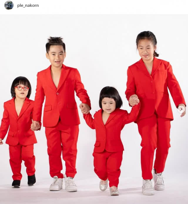 คนบันเทิงแซ่บ! ลุคตรุษจีน พร้อมลูกน้อยน่ารัก