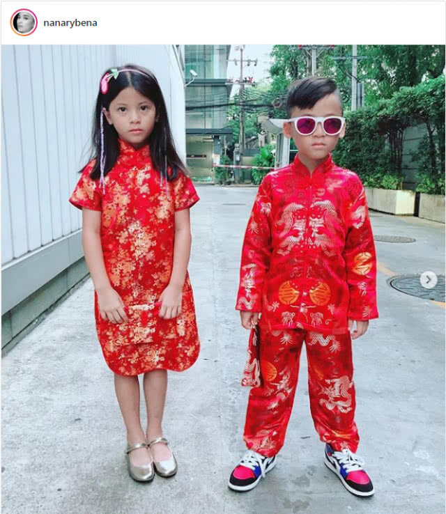 คนบันเทิงแซ่บ! ลุคตรุษจีน พร้อมลูกน้อยน่ารัก