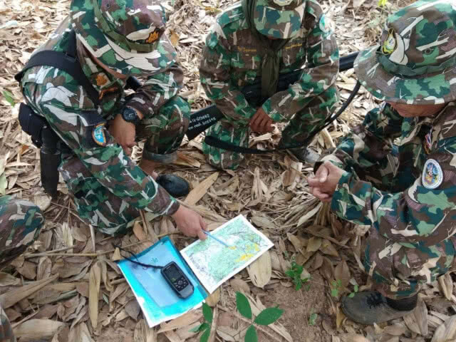 อุทยานแห่งชาติดอยภูนาง ยึดไม้ประดู่ซุกกลางป่า