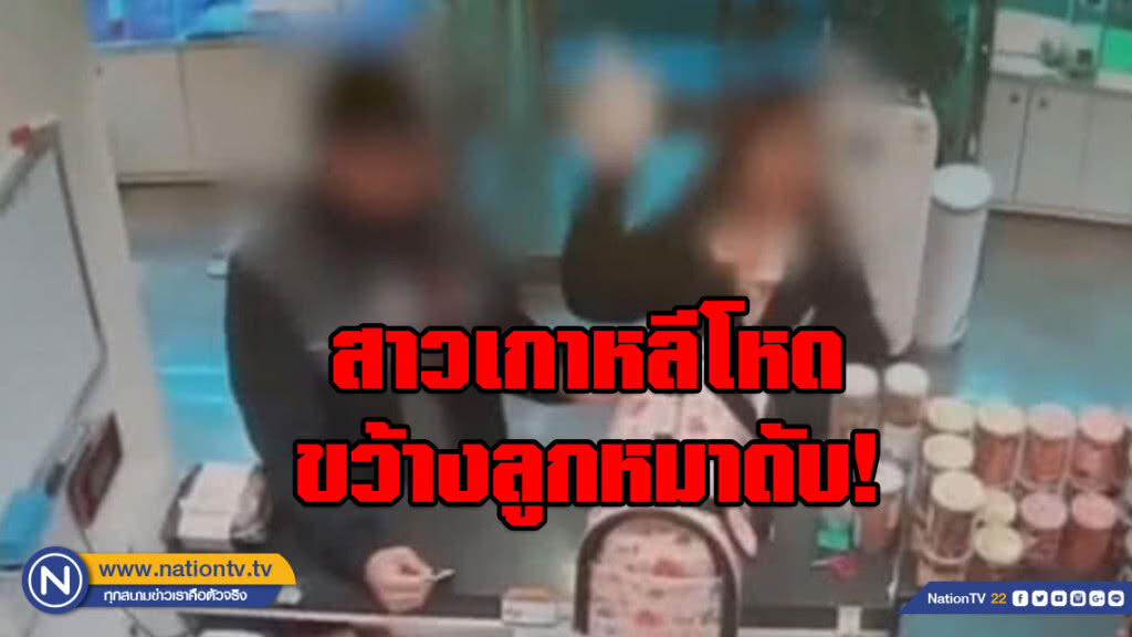 ชาวโซเชียลสุดสะเทือนใจ! คลิปสาวเกาหลีโหดขว้างลูกหมาดับ ชาวโซเชียลสุดสะเทือนใจ! คลิปสาวเกาหลีโหดขว้างลูกหมาดับ
