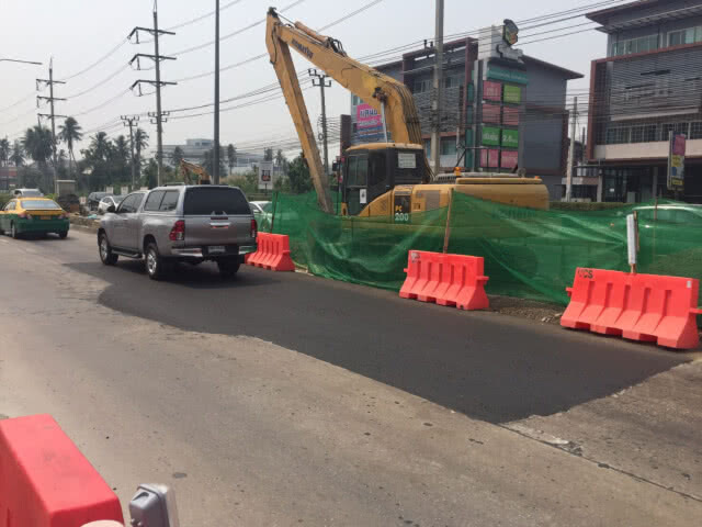 กรมทางหลวงชนบทเผยซ่อมแซมถนนกัลปพฤกษ์ ช่วง กม.5+400 แล้วเสร็จ
