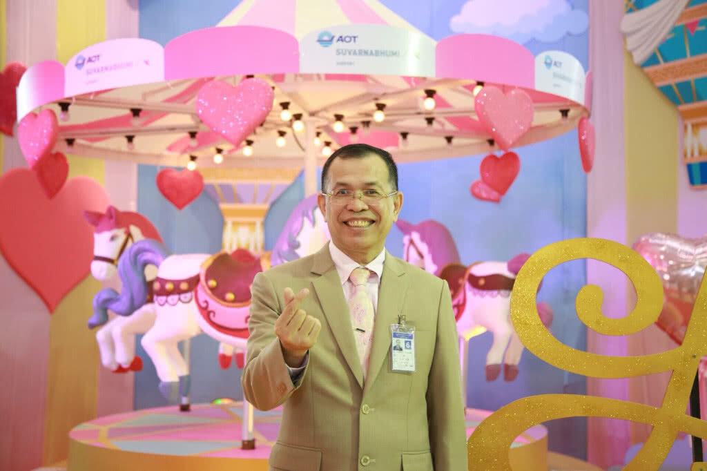 สุวรรณภูมิ จัดกิจกรรมต้อนรับวันวาเลนไทน์ สุวรรณภูมิ จัดกิจกรรมต้อนรับวันวาเลนไทน์
