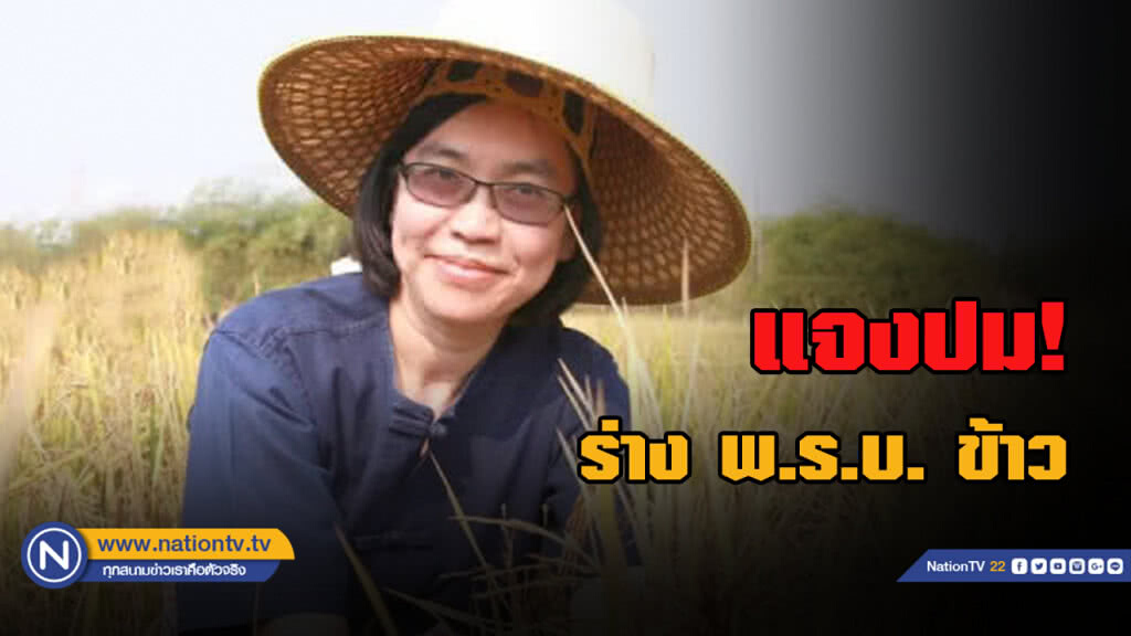 "รมช.พาณิชย์" แจงข้อเท็จจริง ร่าง พ.ร.บ.ข้าว