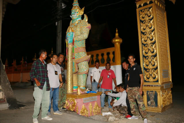 รวบเอเย่นต์ ซุกยาบ้าใต้ฐานยักษ์ท้าวเวสสุวรรณ