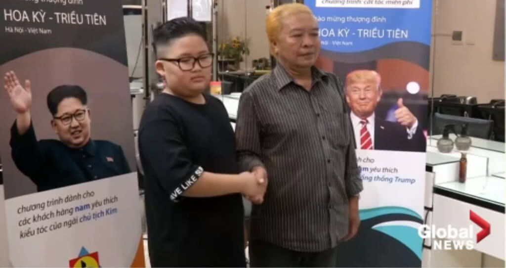 (คลิปข่าว) ชาวเวียดนามคึกคัก แห่ตัดผมทรง "ทรัมป์-คิม" ฟรี