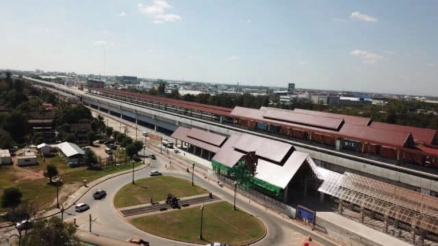 ร.ฟ.ท.เปิดบริการเดินรถสถานีรถไฟลอยฟ้าแห่งแรกจังหวัดขอนแก่น