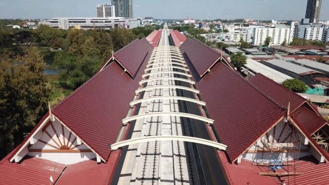 ร.ฟ.ท.เปิดบริการเดินรถสถานีรถไฟลอยฟ้าแห่งแรกจังหวัดขอนแก่น