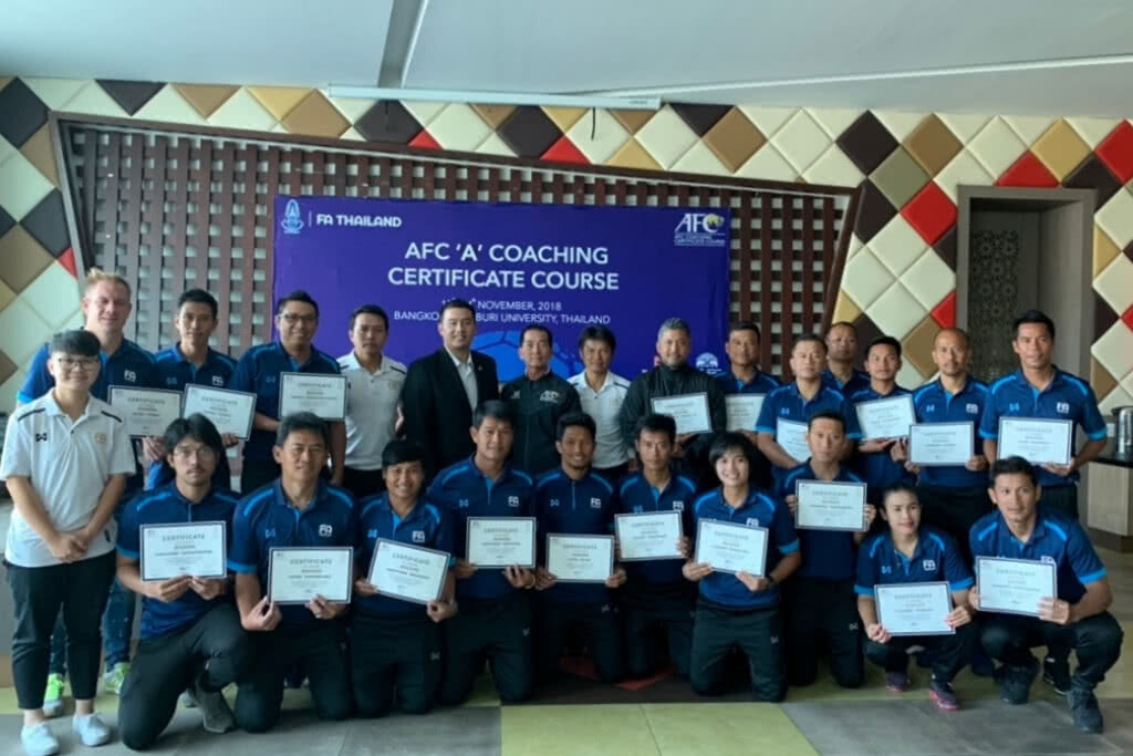 ส.บอล เปิดรับสมัคร ผู้ฝึกสอนระดับ เอ ไลเซนส์ คอร์สแรกของปี 2562 ที่ ม.กรุงเทพธนบุรี