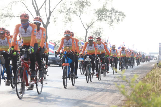 "ปั่นไปไม่ทิ้งกัน ปี 2" ก้าวสู่วันที่ 13 "ปทุมธานี-สุพรรณบุรี" ระยะทาง 99 กิโลเมตร