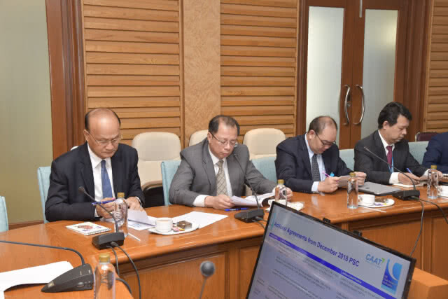 อาคม ประชุมคณะกรรมการขับเคลื่อนในการปฏิบัติงานร่วมกับ CAAi