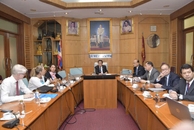 อาคม ประชุมคณะกรรมการขับเคลื่อนในการปฏิบัติงานร่วมกับ CAAi