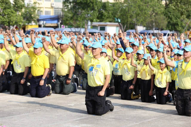 ผบก.ป.จัดกิจกรรมจิตอาสา ปรับสภาพภูมิทัศน์ชุมชนโบสถ์พราหมณ์